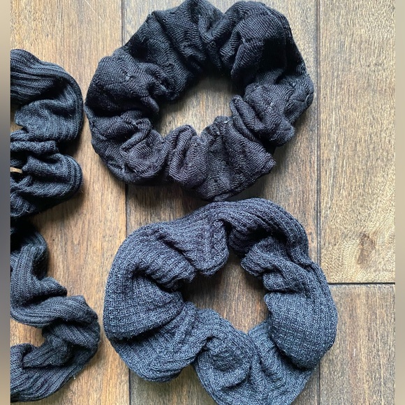 NWOT Scrunchies. Black. - Picture 4 of 4